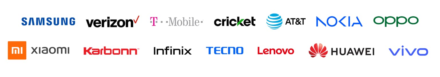 Mobile Operators and OEMs Logos